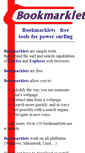 Mobile Screenshot of bookmarklets.com
